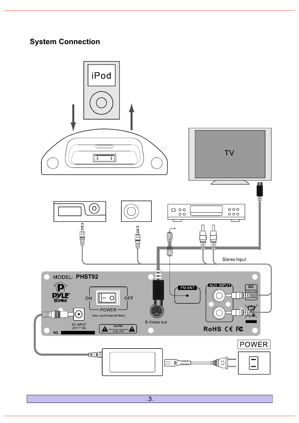PYLE Audio PHST92 User Manual | Page 4 / 10