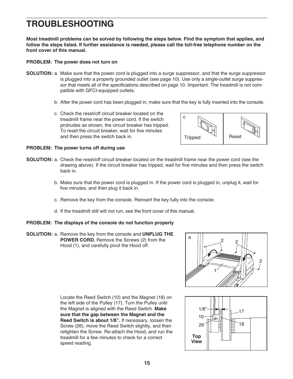 Troubleshooting | PYLE Audio PFTL31404.1 User Manual | Page 15 / 22