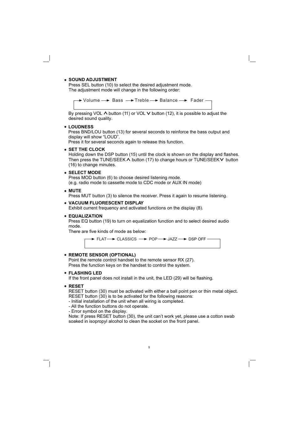 Т³гж 8 | PYLE Audio PLPK65TVD User Manual | Page 40 / 47