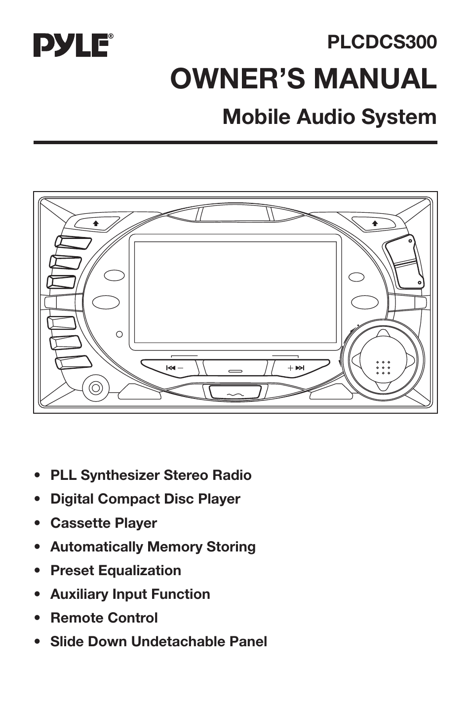 PYLE Audio PLCDCS300 User Manual | 16 pages