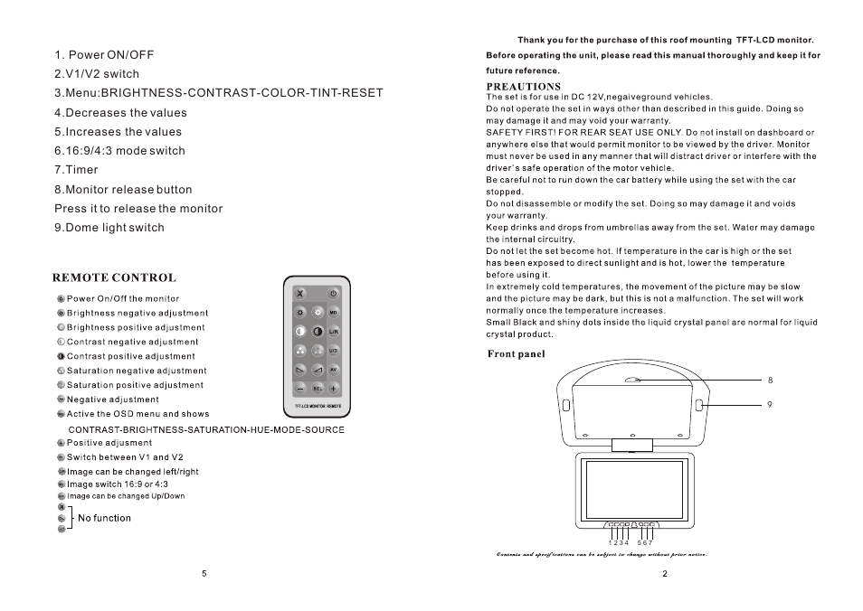 Т³гж 3 | PYLE Audio PLVWR920IR User Manual | Page 3 / 4