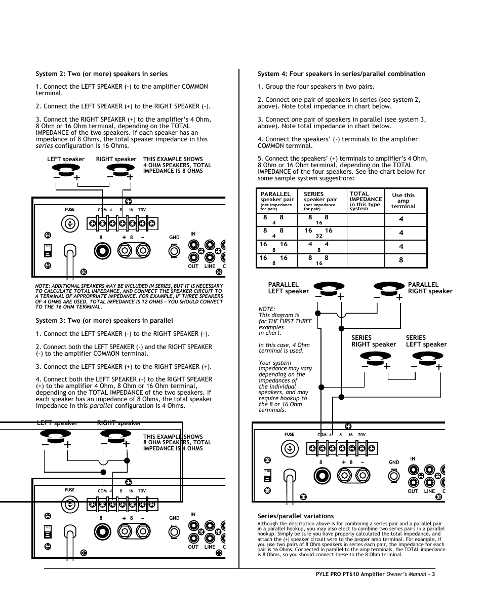 PYLE Audio PT610 User Manual | Page 5 / 6
