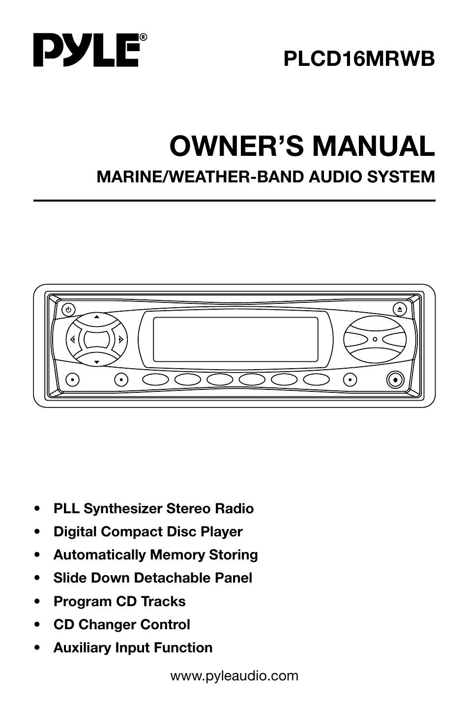 PYLE Audio PLCD16MRWB User Manual | 20 pages