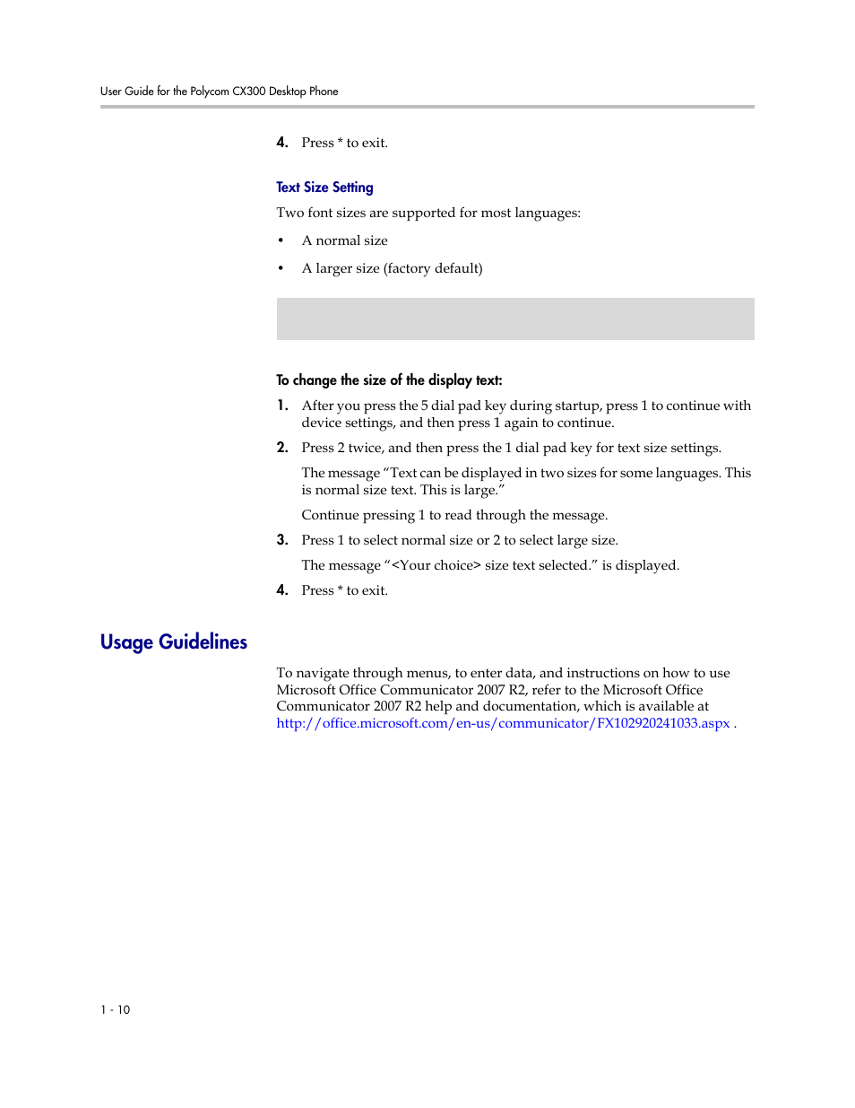 Usage guidelines, Usage guidelines –10 | PYLE Audio CX300 User Manual | Page 16 / 36