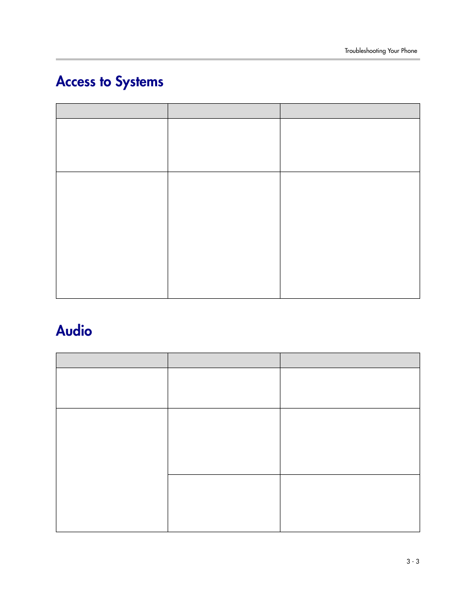 Access to systems, Audio, Access to systems –3 audio –3 | Access to systems audio | PYLE Audio CX300 User Manual | Page 29 / 36