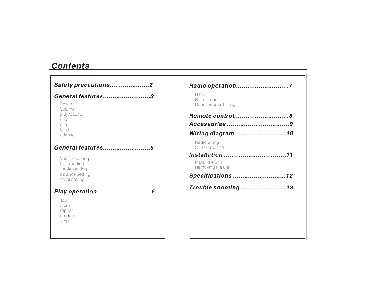 PYLE Audio PLCD27 User Manual | Page 2 / 15