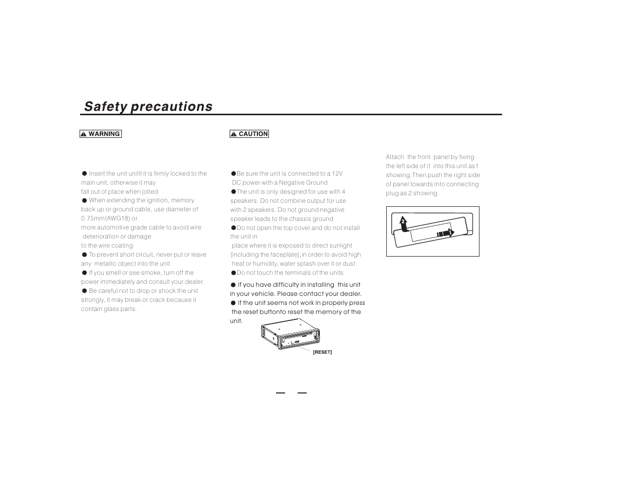 PYLE Audio PLCD27 User Manual | Page 3 / 15