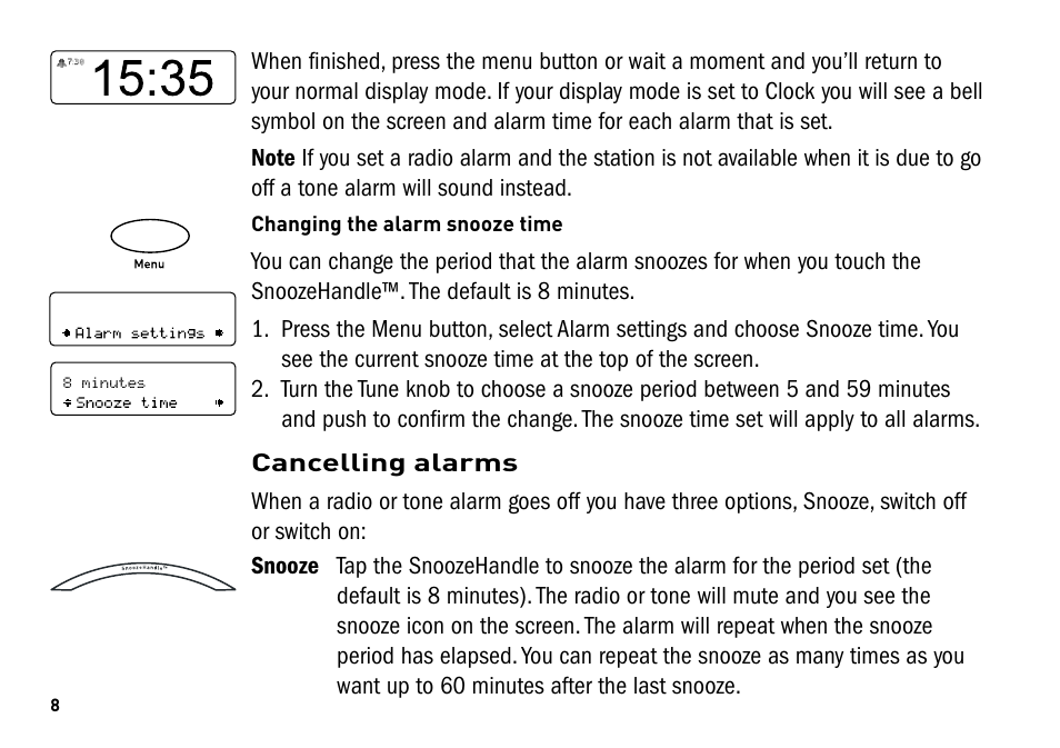 Pure Sonus-1XT User Manual | Page 8 / 20