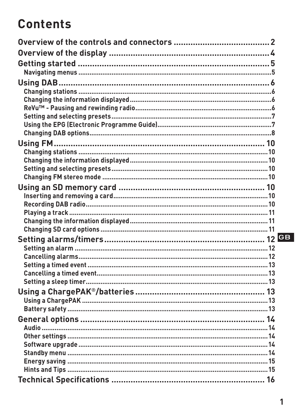 Pure Evoke-3 User Manual | Page 3 / 20