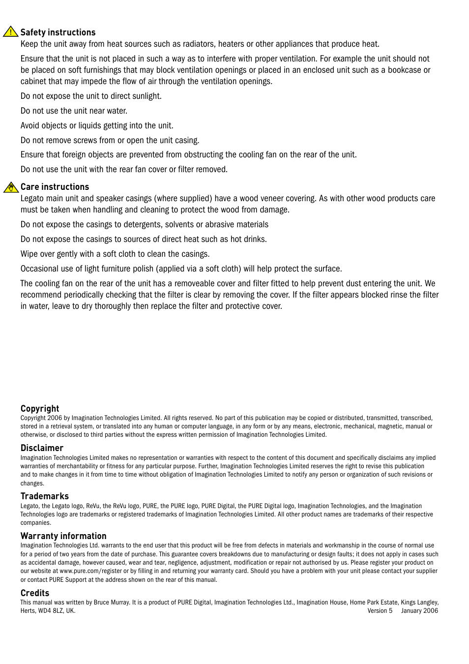 Pure Legato - User Guide User Manual | Page 2 / 20