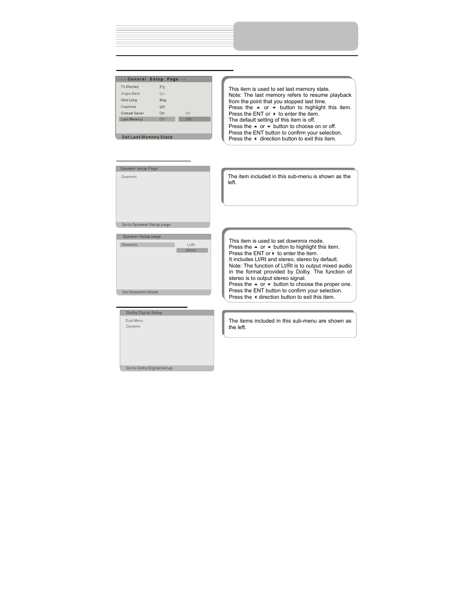 System setup | Polaroid PDM-0825M User Manual | Page 37 / 47