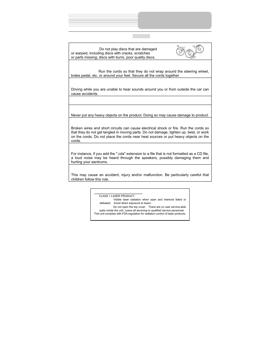 Safety instructions | Polaroid PDM-0825M User Manual | Page 5 / 47