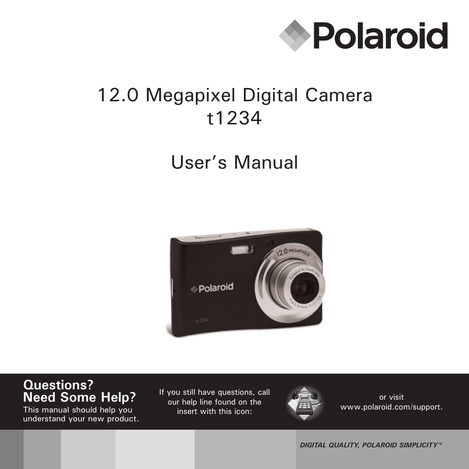 Polaroid t1234 User Manual | 95 pages