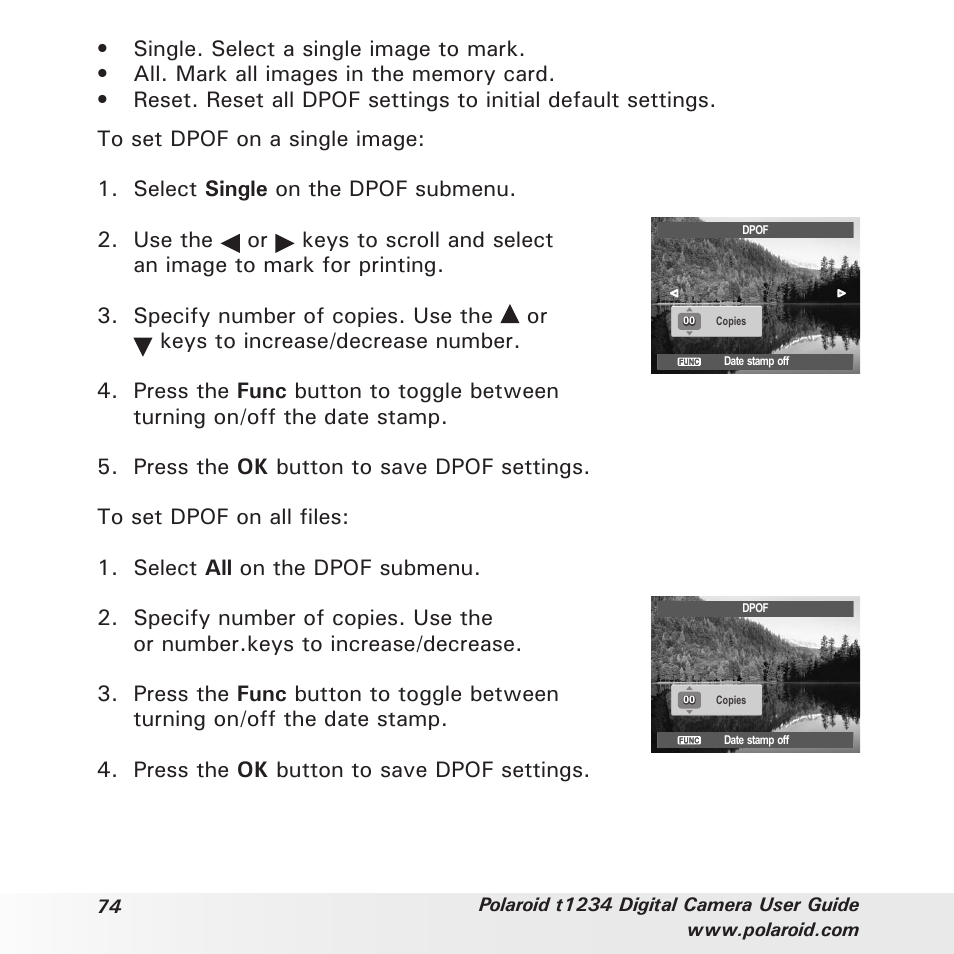 Polaroid t1234 User Manual | Page 74 / 95