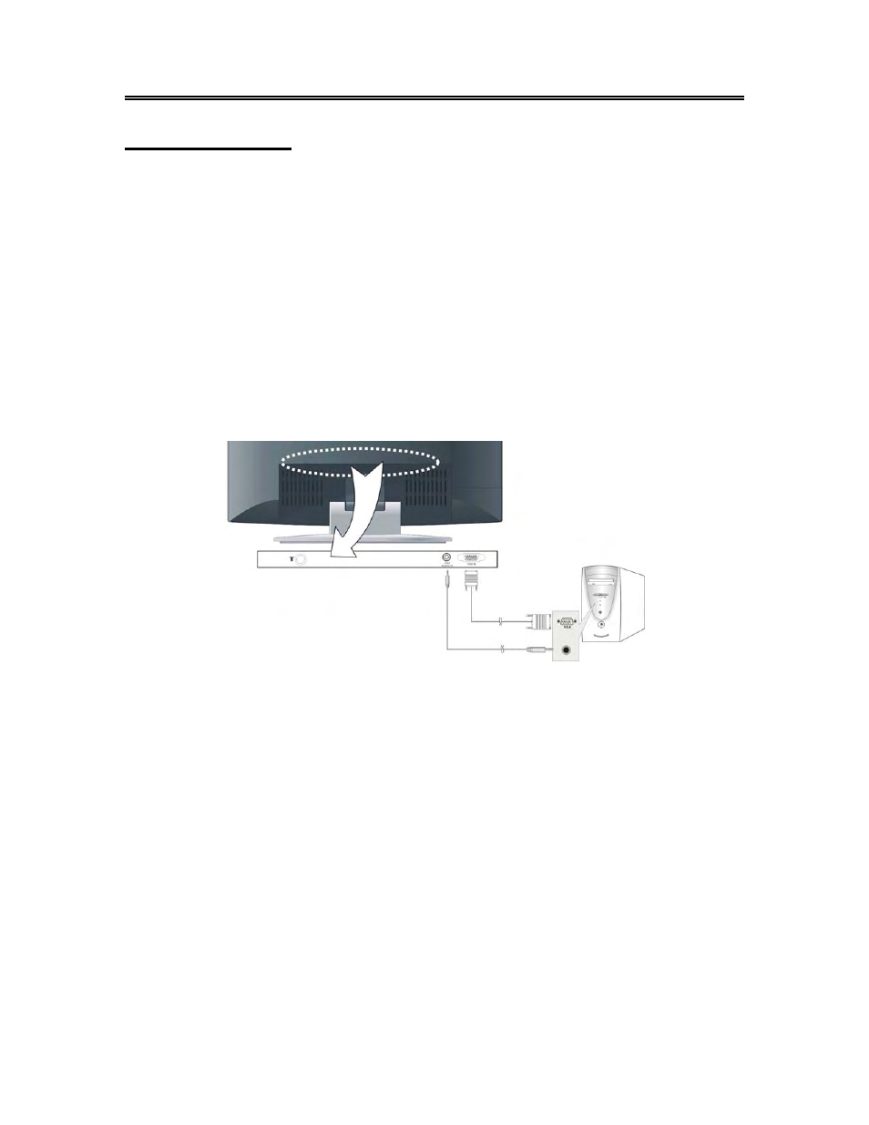 System connections, Connecting to pc | Polaroid FLM-1514 User Manual | Page 13 / 28