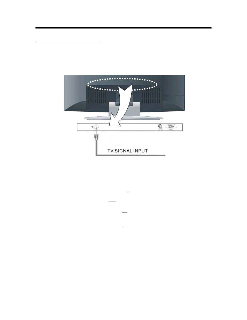 System connections, Connecting to tv signal | Polaroid FLM-1514 User Manual | Page 15 / 28