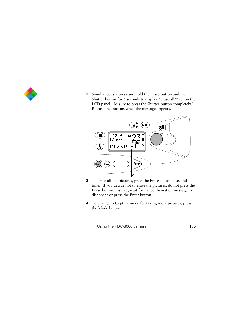 Polaroid PDC 3000 User Manual | Page 105 / 252