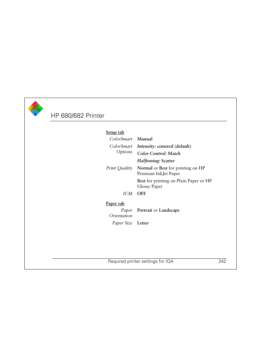 Hp 680/682 printer | Polaroid PDC 3000 User Manual | Page 242 / 252