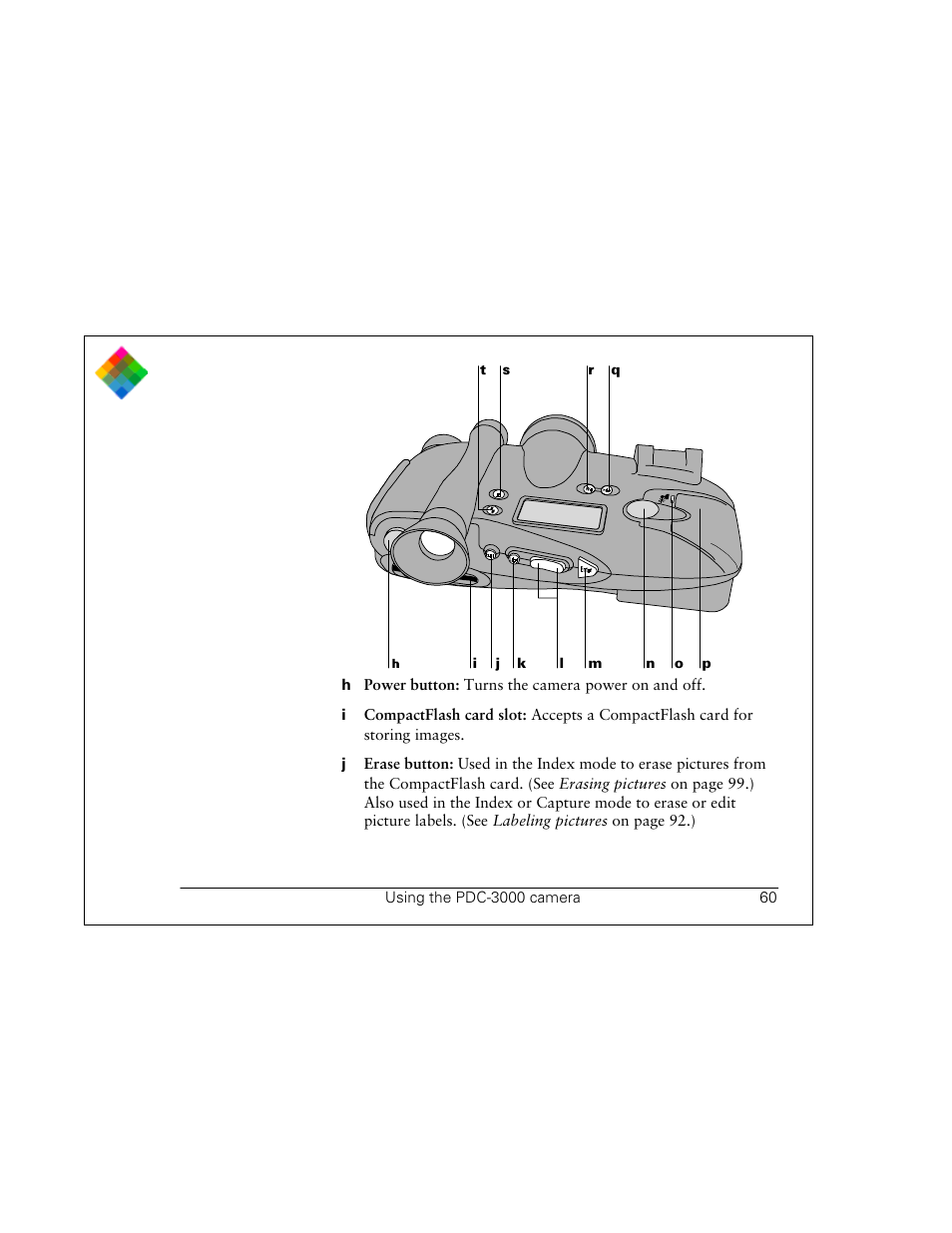 Polaroid PDC 3000 User Manual | Page 60 / 252