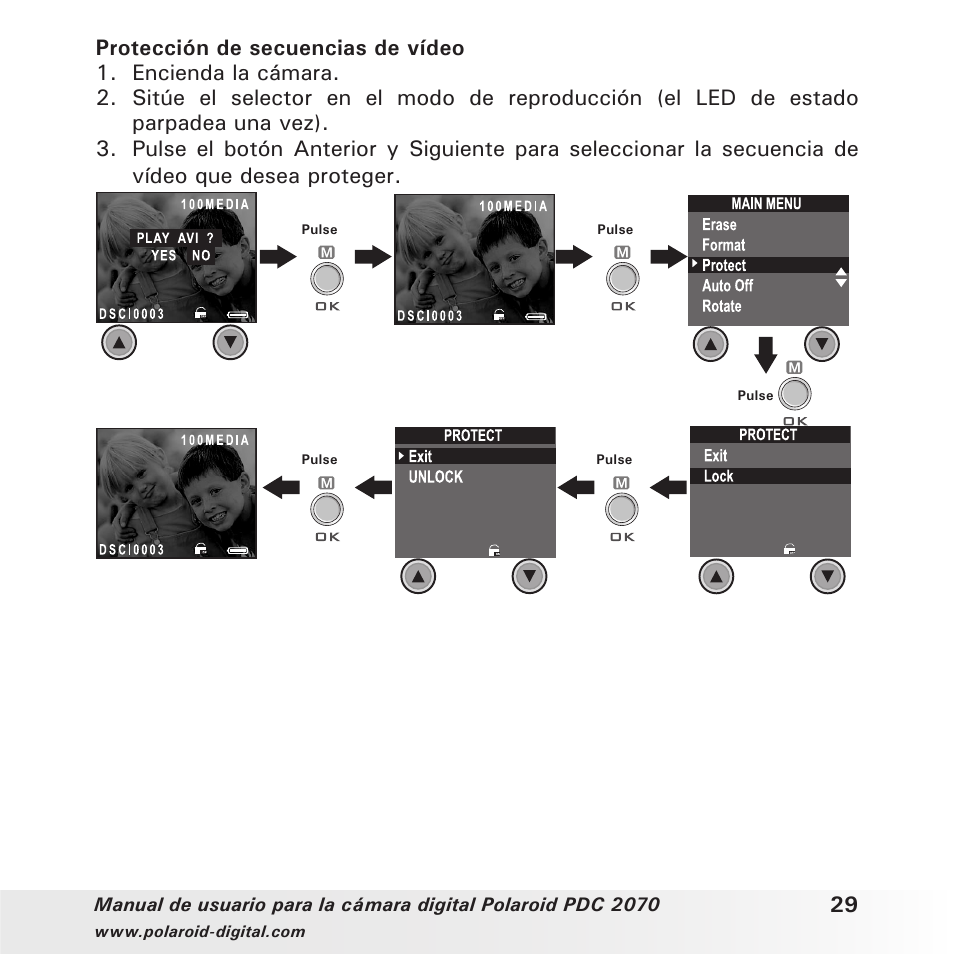 Polaroid PDC 2070 User Manual | Page 29 / 52