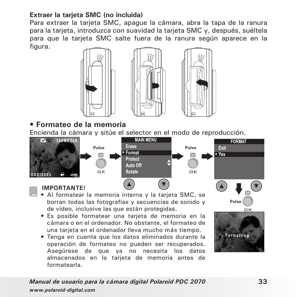 Polaroid PDC 2070 User Manual | Page 33 / 52