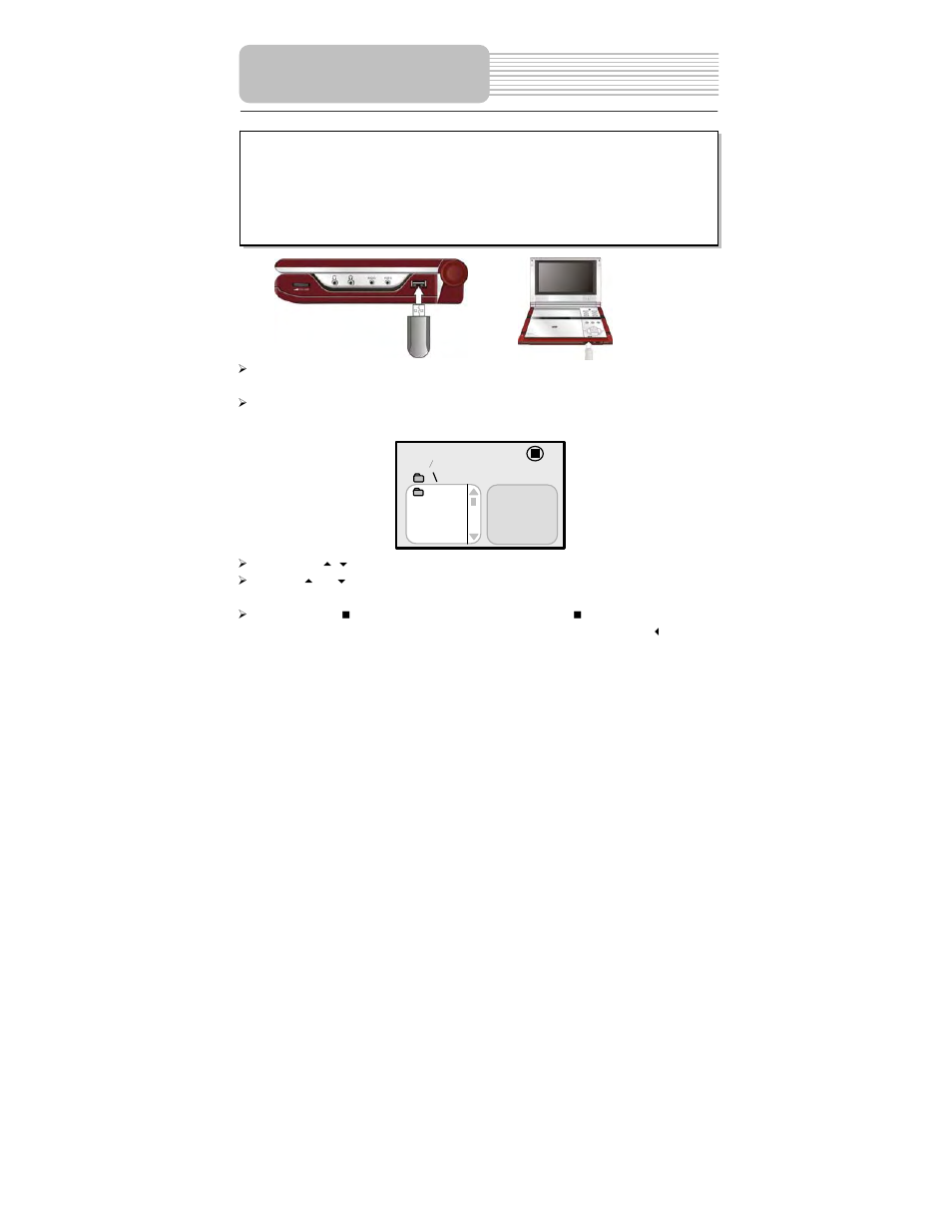 Using of usb and sd card | Polaroid PDM-0082M User Manual | Page 12 / 44