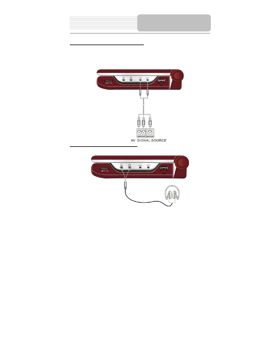 System connections | Polaroid PDM-0082M User Manual | Page 17 / 44