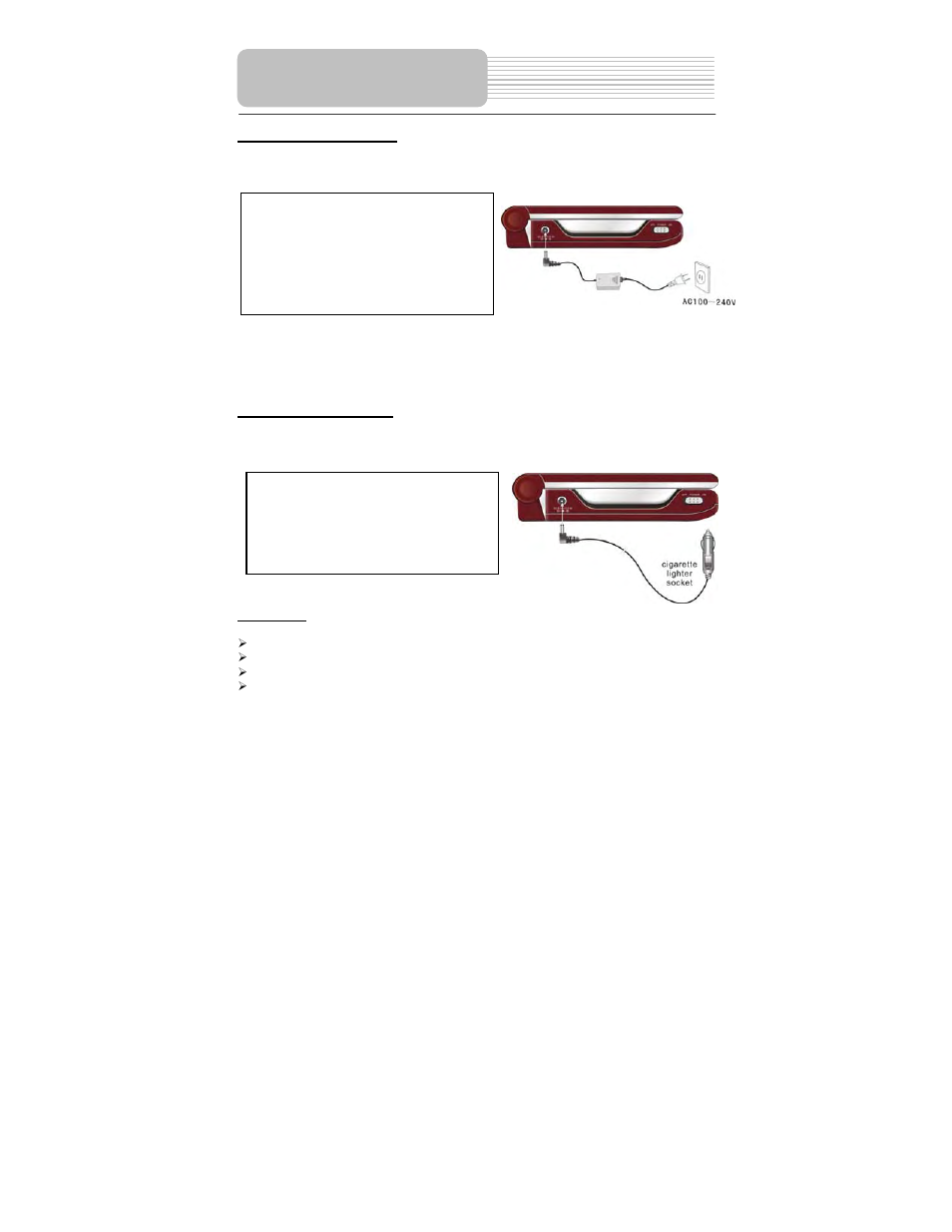 Power supply preparation | Polaroid PDM-0082M User Manual | Page 18 / 44