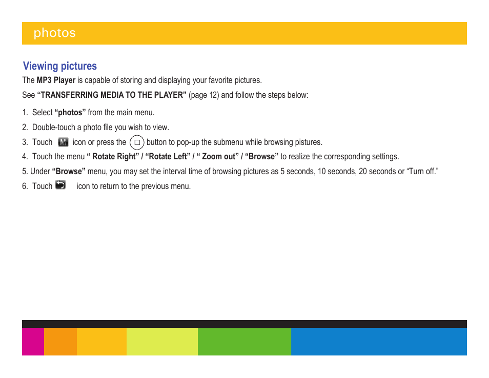 Photos | Polaroid PMP350-4 User Manual | Page 17 / 24