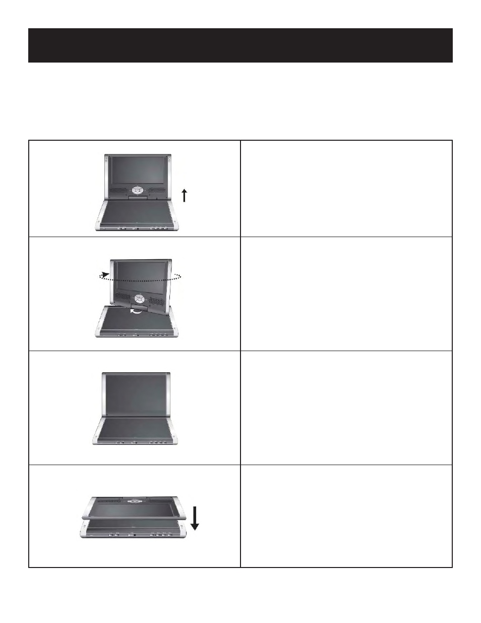 Revolving lcd screen | Polaroid PDU-1063 User Manual | Page 11 / 33