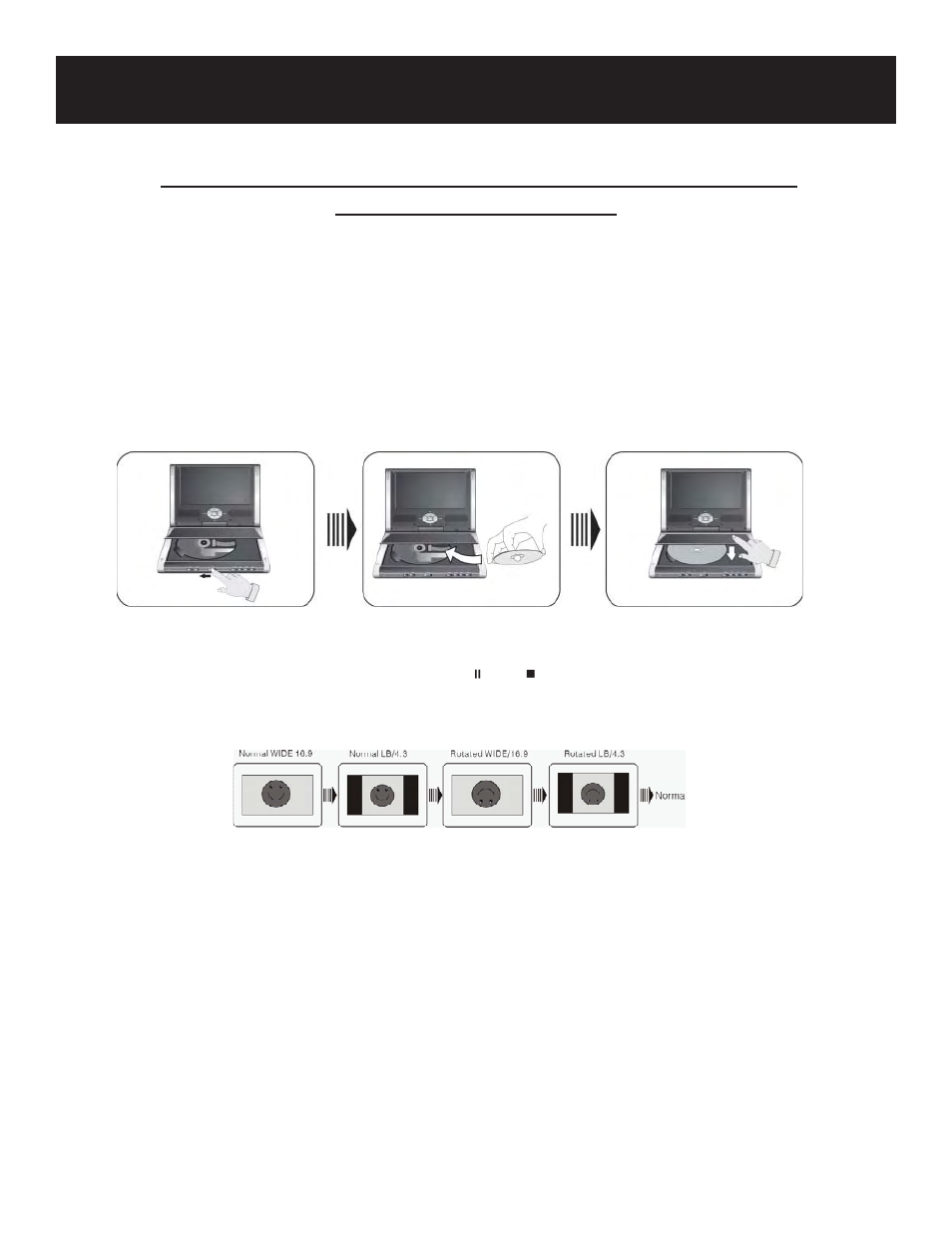 Playback operation, Pre-operation, Basic operation | Polaroid PDU-1063 User Manual | Page 20 / 33