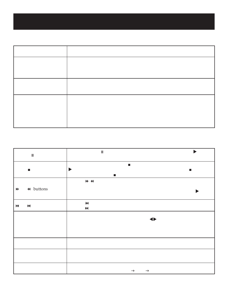 Playback operation, Dvd playback (continued), Cd playback | Polaroid PDU-1063 User Manual | Page 22 / 33