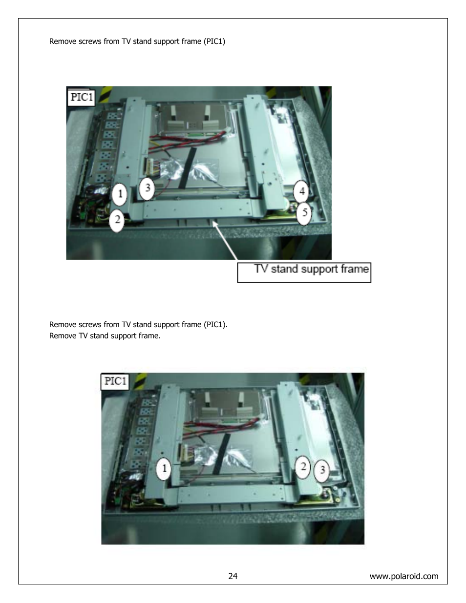 Polaroid FLM-373B User Manual | Page 24 / 52