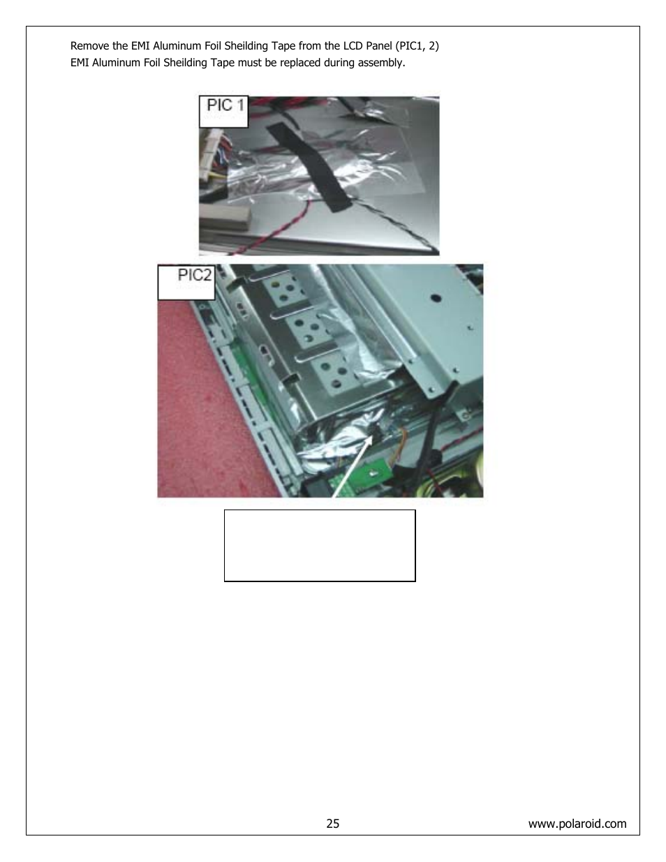 Polaroid FLM-373B User Manual | Page 25 / 52
