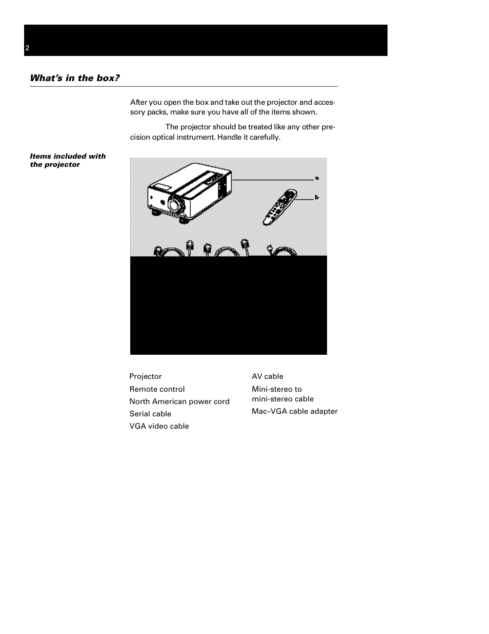 What’s in the box | Polaroid Polaview 110 User Manual | Page 6 / 69
