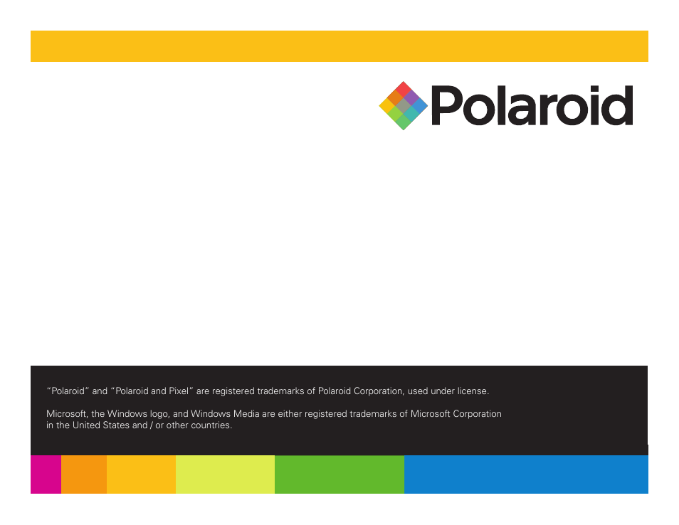 Polaroid PMP151 User Manual | Page 25 / 25