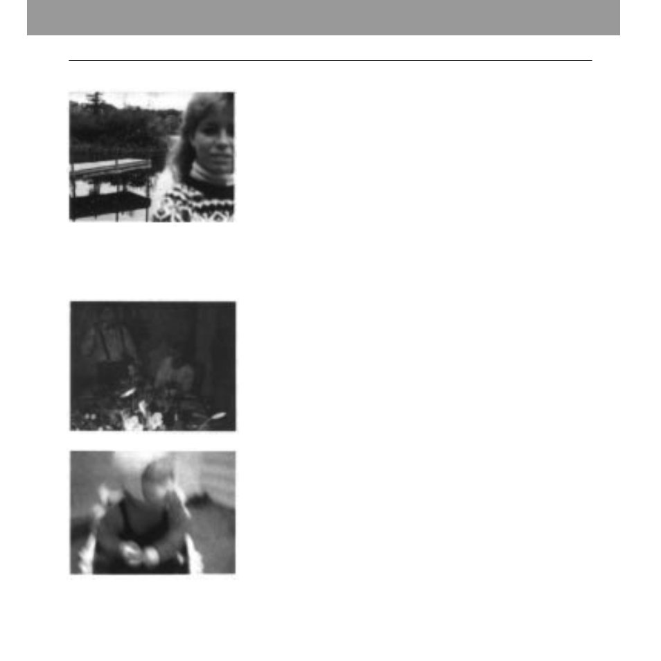 Blurry picture, Troubleshooting guide | Polaroid Spectra 2 User Manual | Page 22 / 28