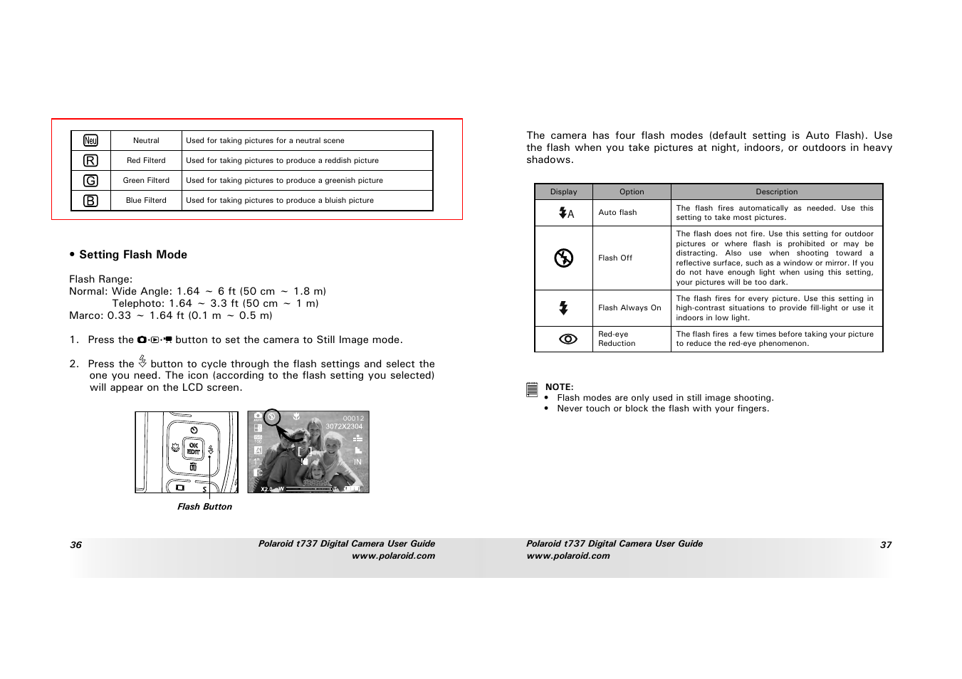 Polaroid T737 User Manual | Page 19 / 58