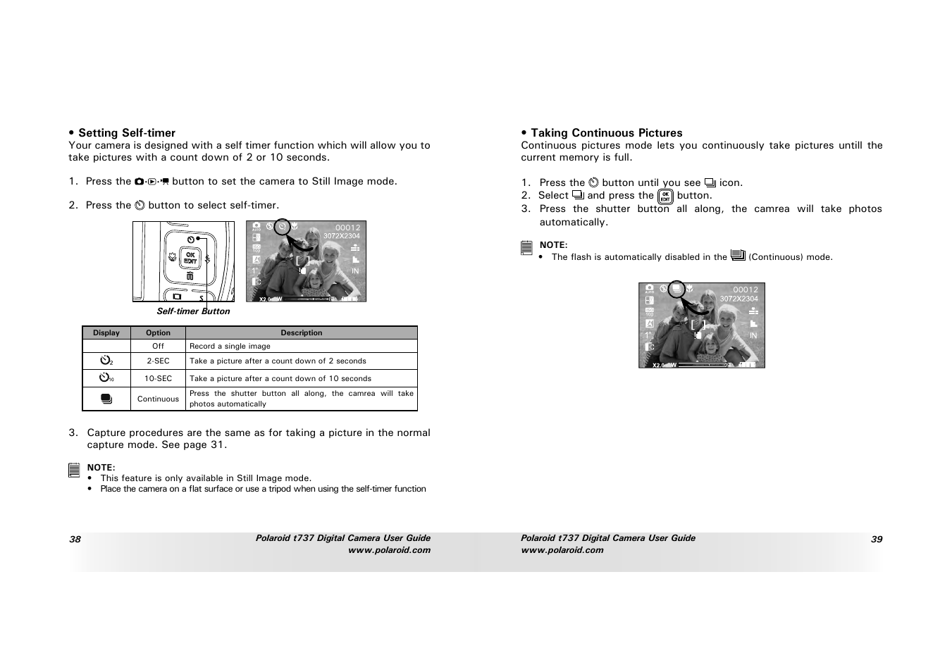 Polaroid T737 User Manual | Page 20 / 58