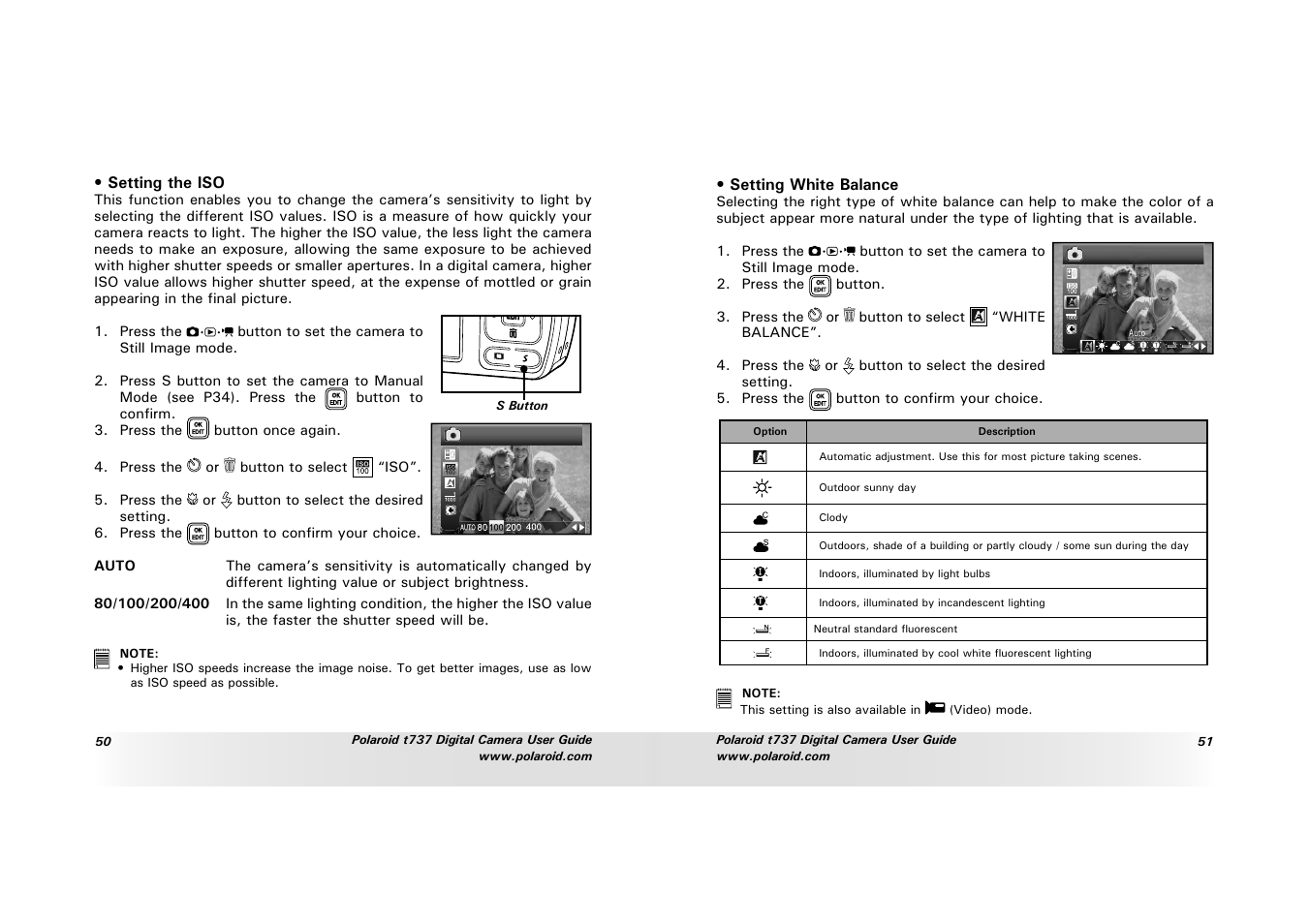 Polaroid T737 User Manual | Page 26 / 58