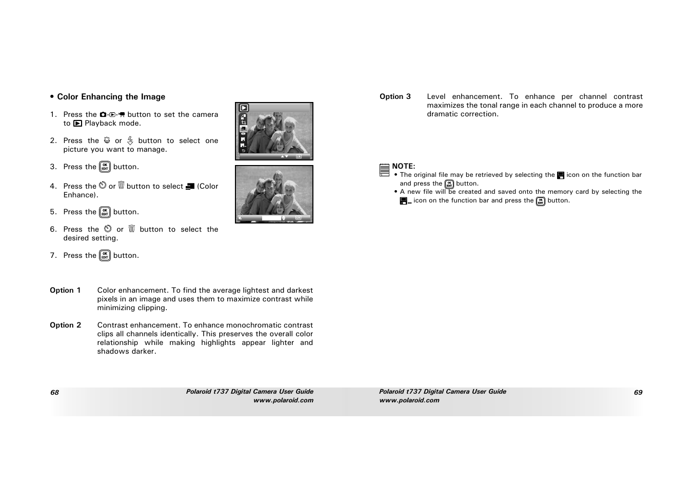 Polaroid T737 User Manual | Page 35 / 58