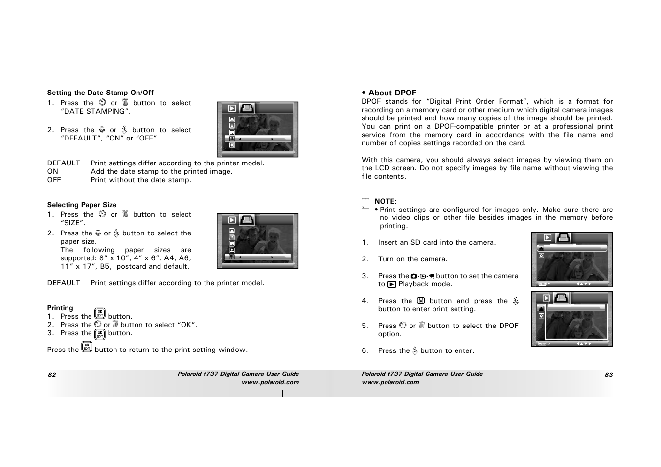 Polaroid T737 User Manual | Page 42 / 58