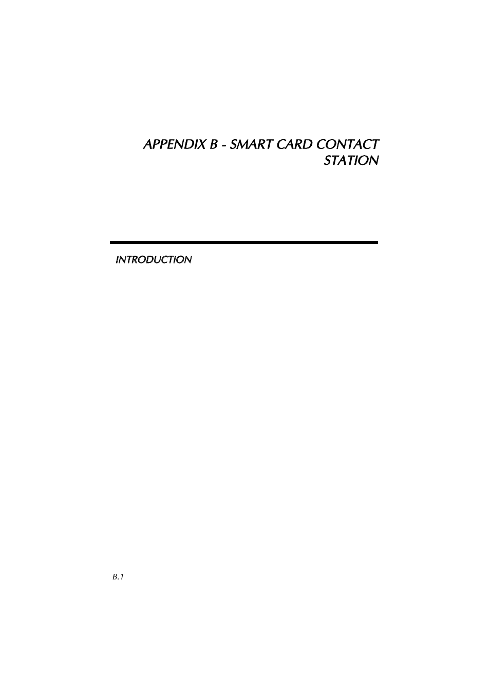 Appendix b - smart card contact station | Polaroid P75 User Manual | Page 40 / 44