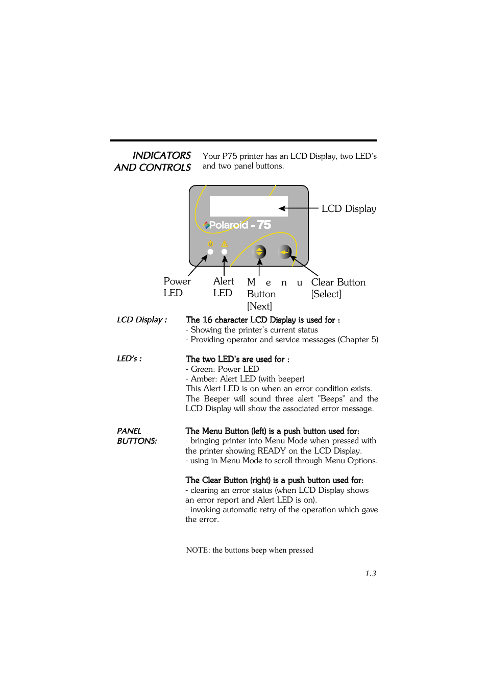 Polaroid P75 User Manual | Page 9 / 44