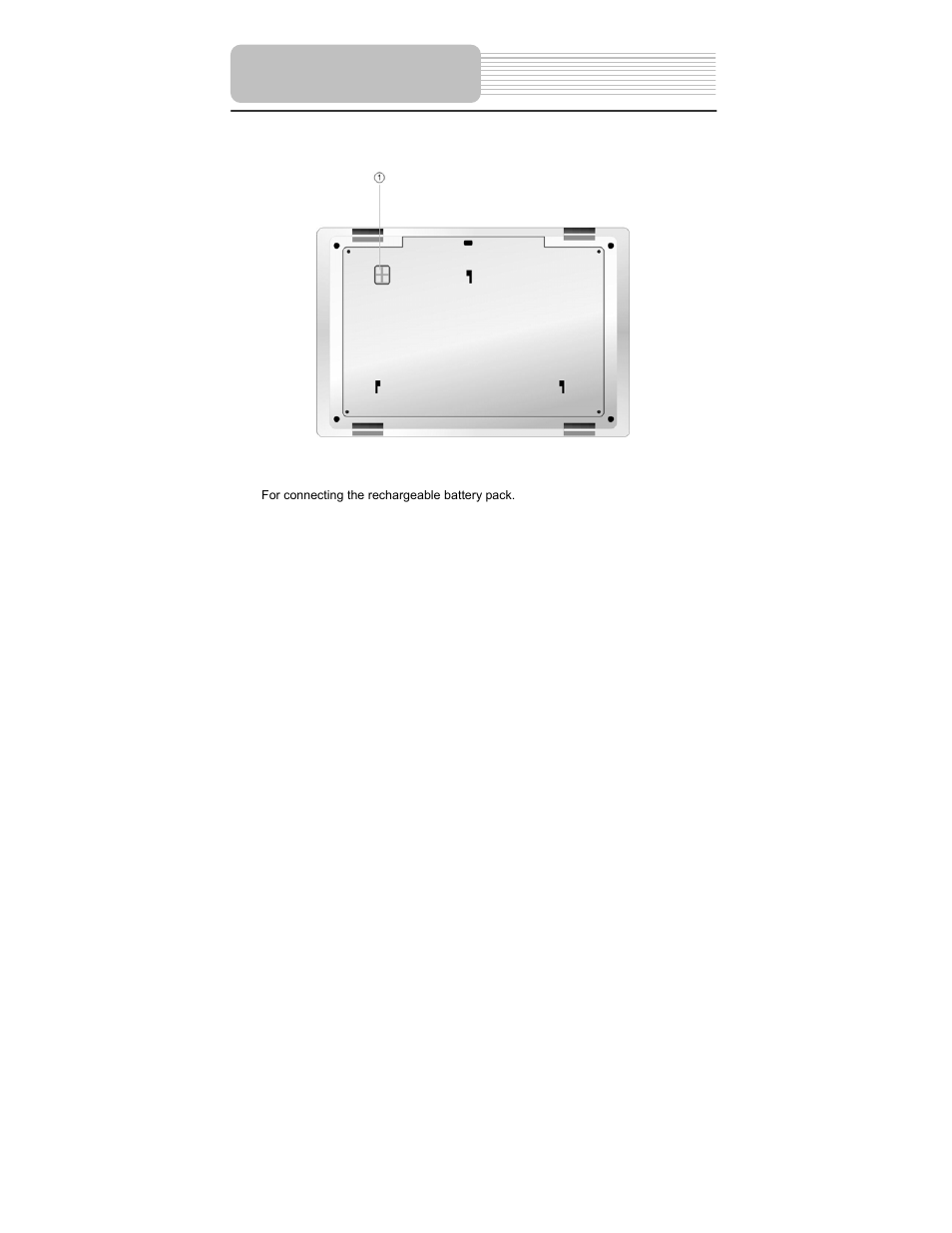 View of main unit bottom | Polaroid PDM-2737 User Manual | Page 12 / 42