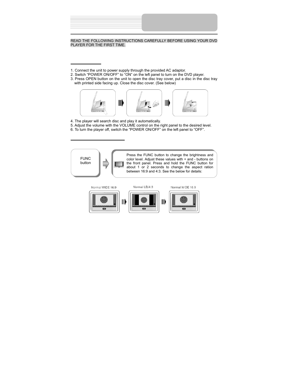 Playback operation | Polaroid PDM-2737 User Manual | Page 23 / 42