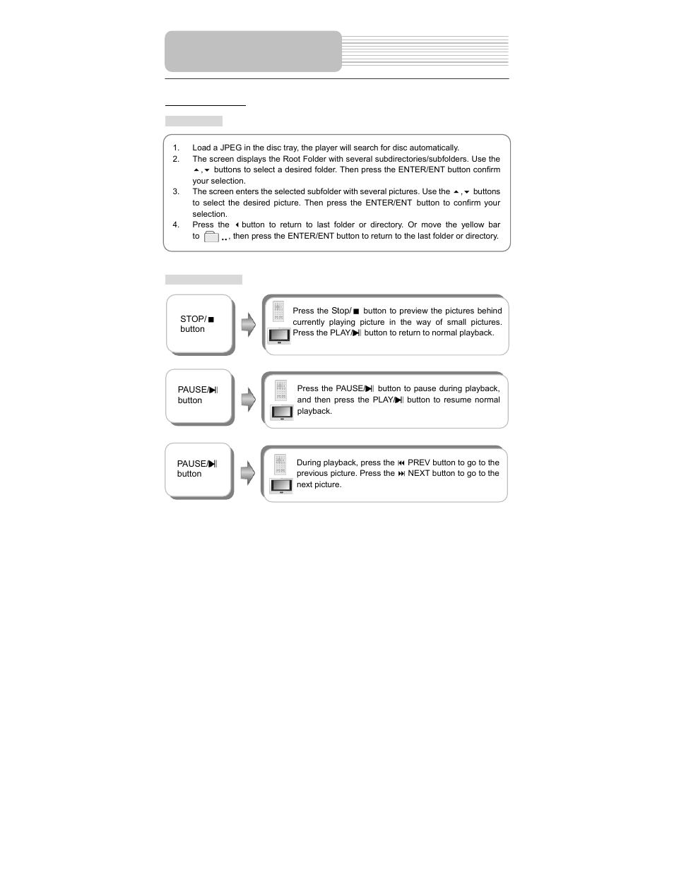 Playback operation | Polaroid PDM-2737 User Manual | Page 30 / 42