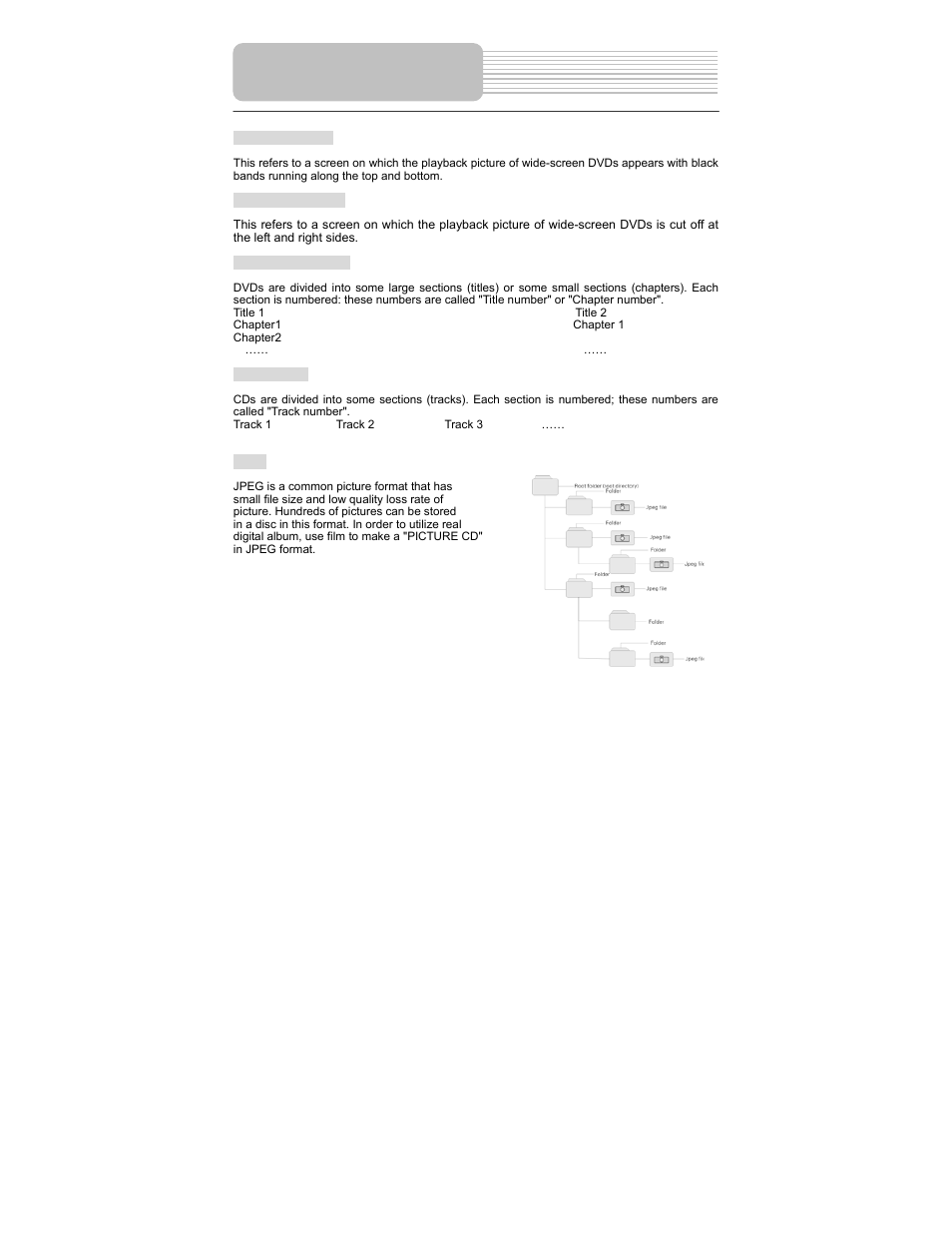Definitions | Polaroid PDM-2737 User Manual | Page 38 / 42