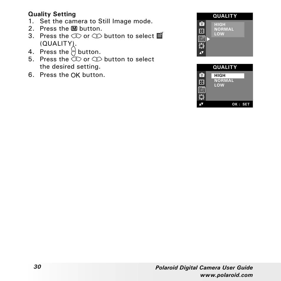 Polaroid a310 User Manual | Page 30 / 78