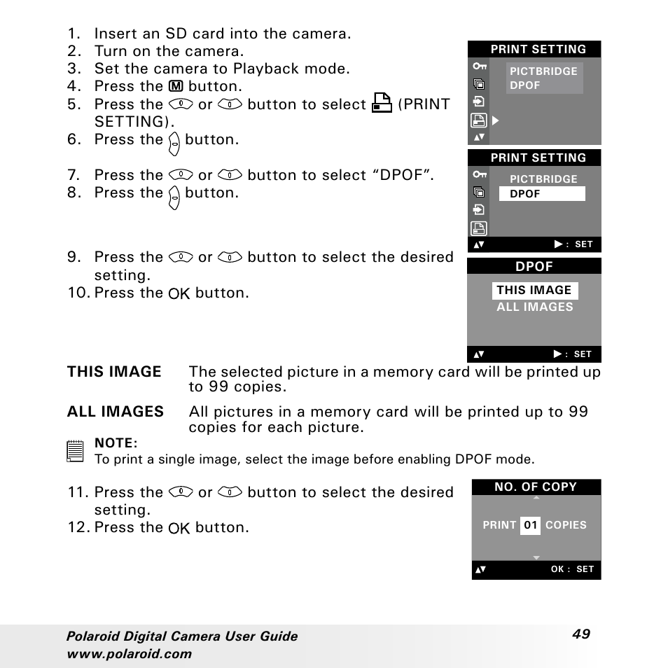 Polaroid a310 User Manual | Page 49 / 78